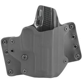 BlackPoint Tactical Leather Wing Right Hand OWB Holster Fits SIG P229 in Black
